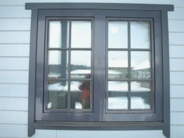 Окно двустворчатое